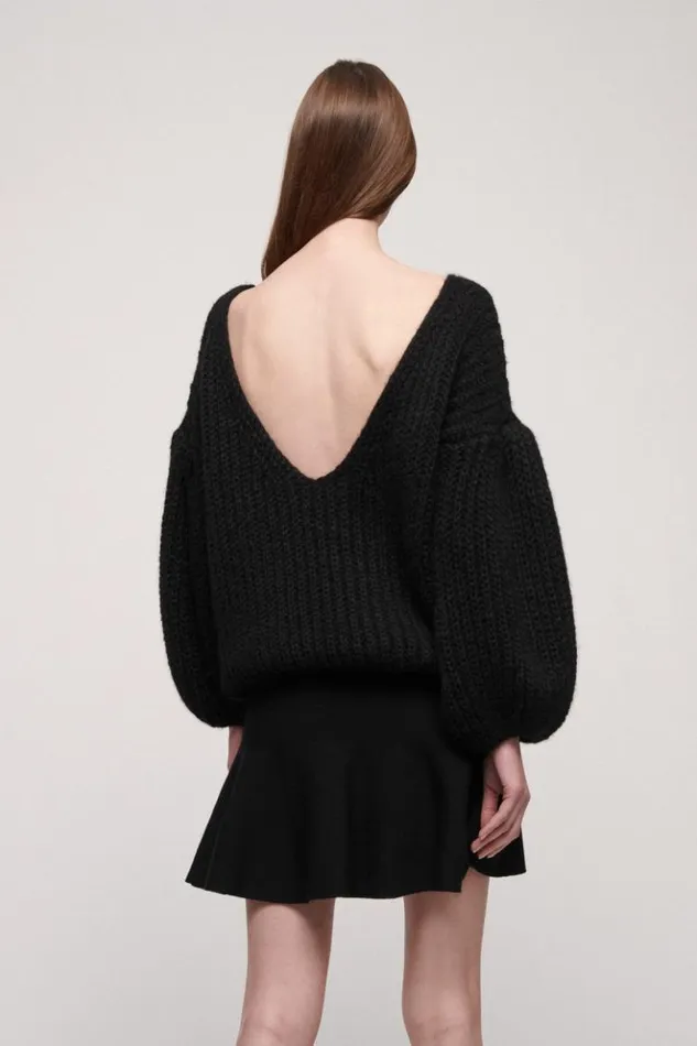 Luisa Spagnoli Knitwear Commenda 8211 Elegant Sweater Black 8211 Women Luisa Spagnoli Knitwear Commenda 8211 Elegant Sweater Black 8211 Women