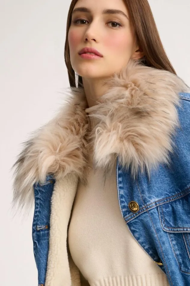 Luisa Spagnoli Outerwear Scialuppa 8211 Denim Jacket Blue 8211 Women Luisa Spagnoli Outerwear Scialuppa 8211 Denim Jacket Blue 8211 Women
