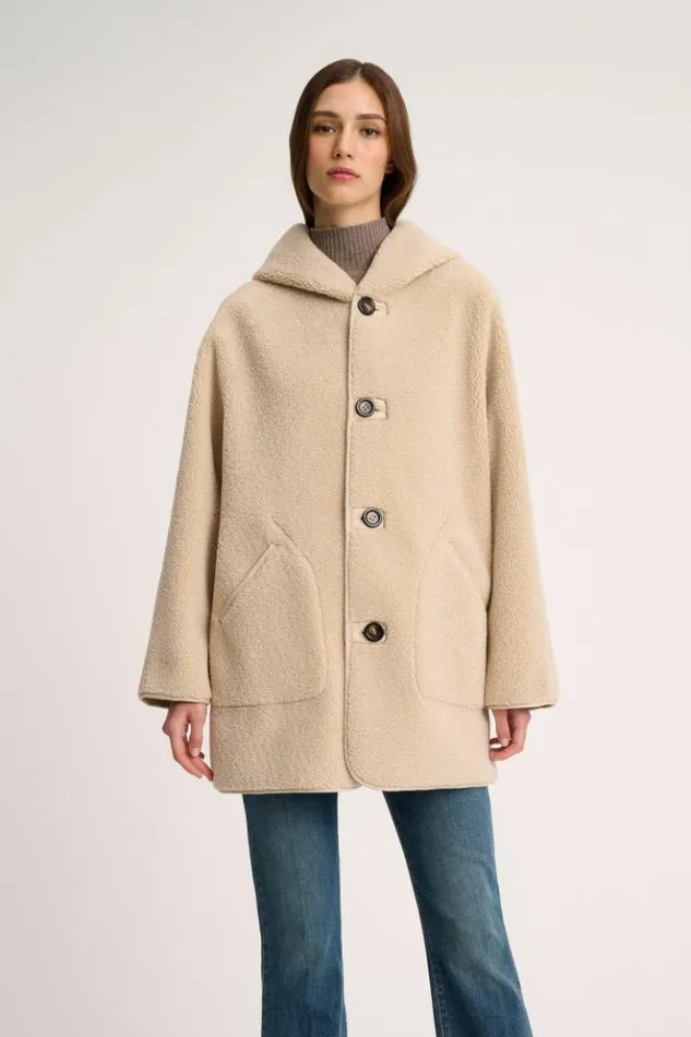Luisa Spagnoli Outerwear Spessore 8211 Reversible Jacket Beige 8211 Women Luisa Spagnoli Outerwear Spessore 8211 Reversible Jacket Beige 8211 Women