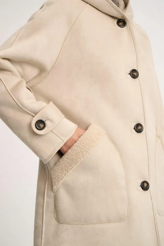 Luisa Spagnoli Outerwear Spessore 8211 Reversible Jacket Beige 8211 Women Luisa Spagnoli Outerwear Spessore 8211 Reversible Jacket Beige 8211 Women