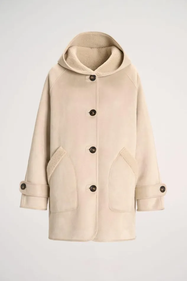 Luisa Spagnoli Outerwear Spessore 8211 Reversible Jacket Beige 8211 Women Luisa Spagnoli Outerwear Spessore 8211 Reversible Jacket Beige 8211 Women