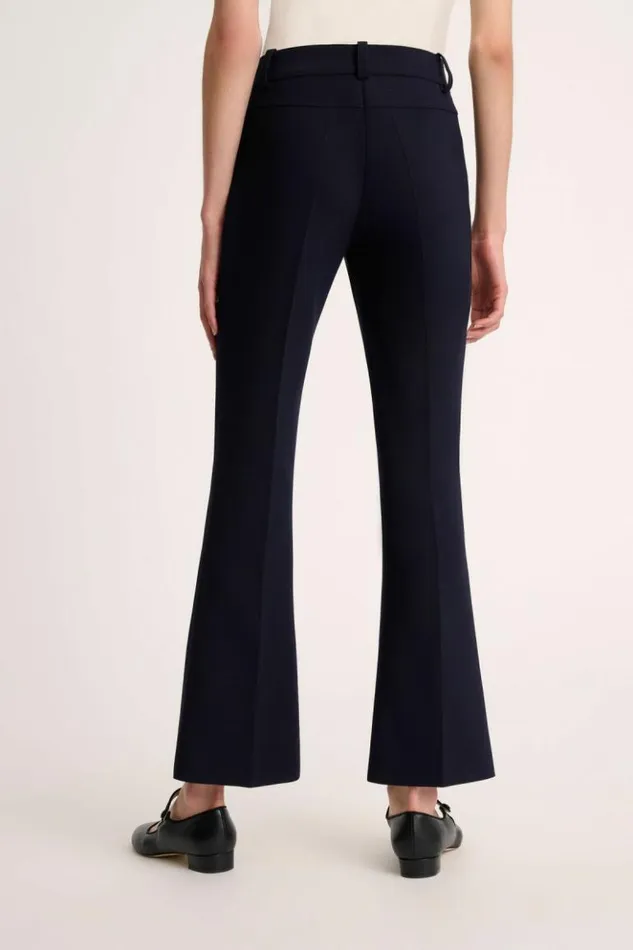 Luisa Spagnoli Pants Oflag 8211 Flared Pants 8211 Fashion Show Blue 8211 Women