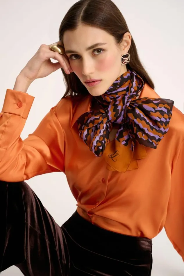 Luisa Spagnoli Scarves And Foulards Roana 8211 Silk Stole 8211 Women