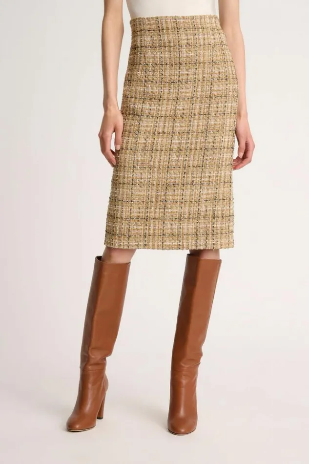 Luisa Spagnoli Skirts And Shorts Fara 8211 Woven Cotton Skirt 8211 Women