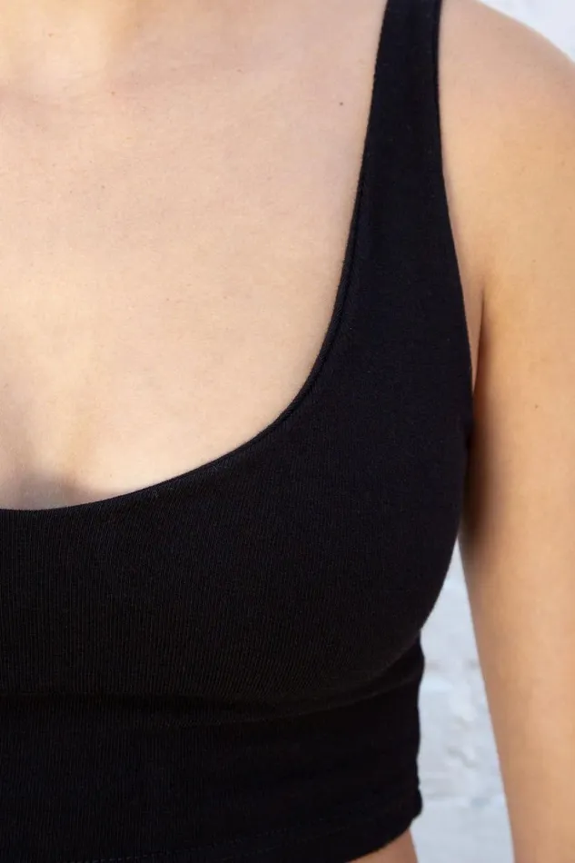 Lydia Tank Black Women Brandy Melville Tops