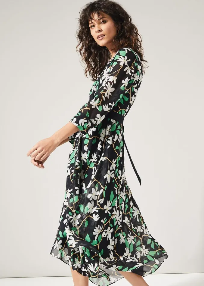 Magnolia Dress Navygreen Women Phase Eight Dresses