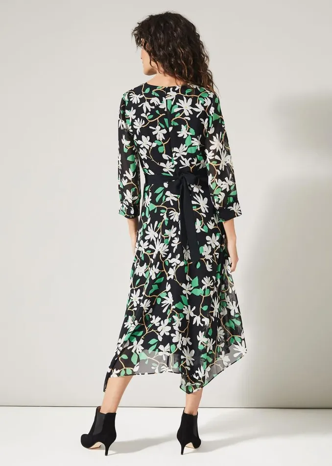 Magnolia Dress Navygreen Women Phase Eight Dresses