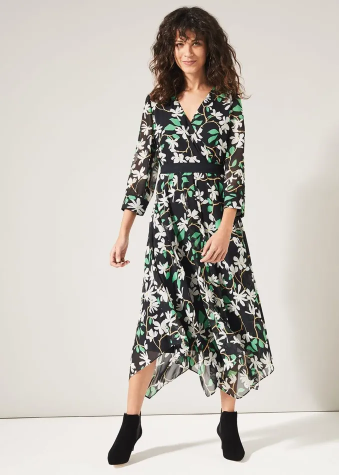 Magnolia Dress Navygreen Women Phase Eight Dresses