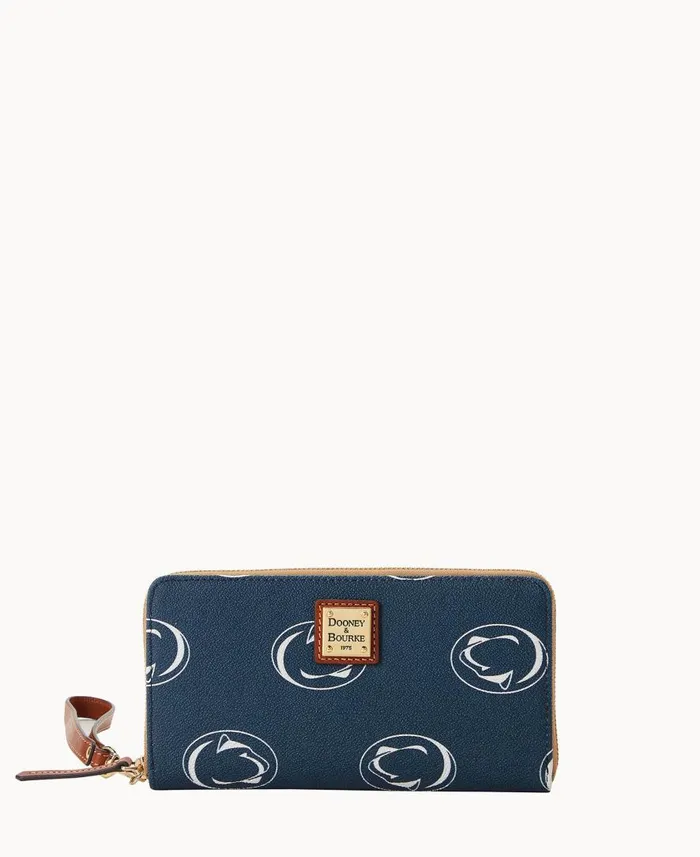 ManWoman Collegiate Penn State University Large Zip Around Wristlet Penn State Dooney and Bourke Wallets ManWoman Collegiate Penn State University Large Zip Around Wristlet Penn State Dooney and Bourke Wallets