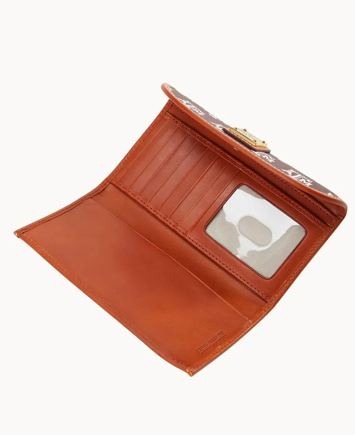 ManWoman Collegiate Texas Achr38M University Continental Clutch Texas Aandm Dooney and Bourke Wallets
