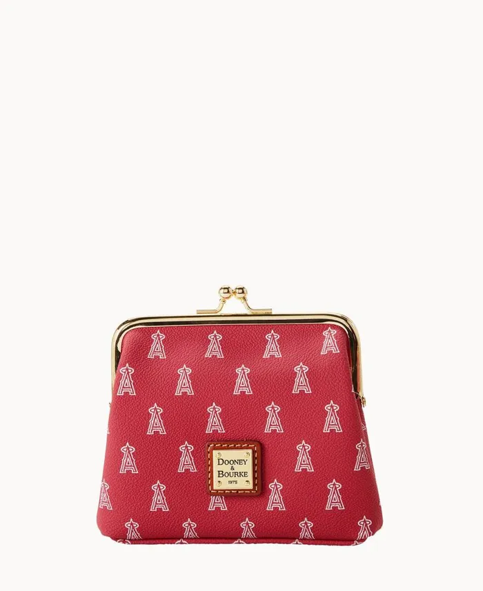 ManWoman MLB Angels Large Framed Purse Angels Dooney and Bourke Wallets
