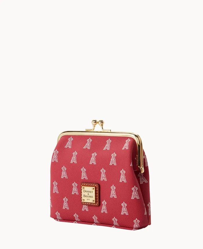 ManWoman MLB Angels Large Framed Purse Angels Dooney and Bourke Wallets ManWoman MLB Angels Large Framed Purse Angels Dooney and Bourke Wallets