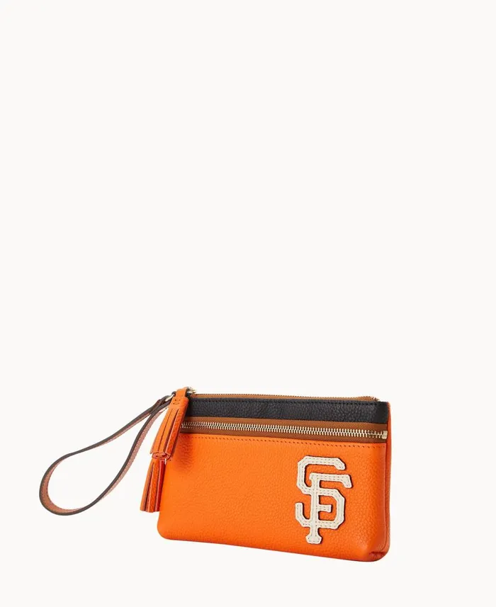 ManWoman MLB Giants Double Zip Wristlet Giants Dooney and Bourke Wallets ManWoman MLB Giants Double Zip Wristlet Giants Dooney and Bourke Wallets