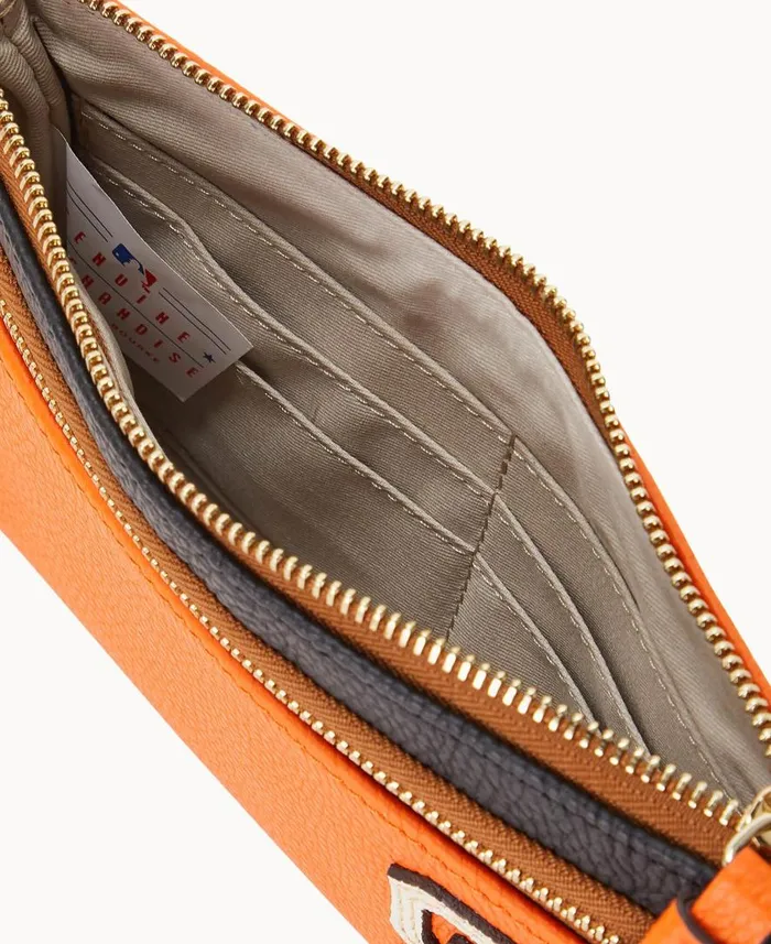 ManWoman MLB Giants Double Zip Wristlet Giants Dooney and Bourke Wallets ManWoman MLB Giants Double Zip Wristlet Giants Dooney and Bourke Wallets