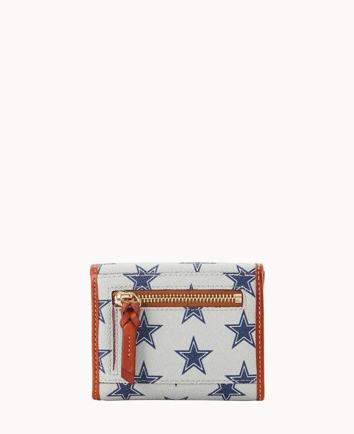 ManWoman NFL Cowboys Flap Credit Card Wallet Dallas Cowboys Dooney and Bourke Wallets ManWoman NFL Cowboys Flap Credit Card Wallet Dallas Cowboys Dooney and Bourke Wallets