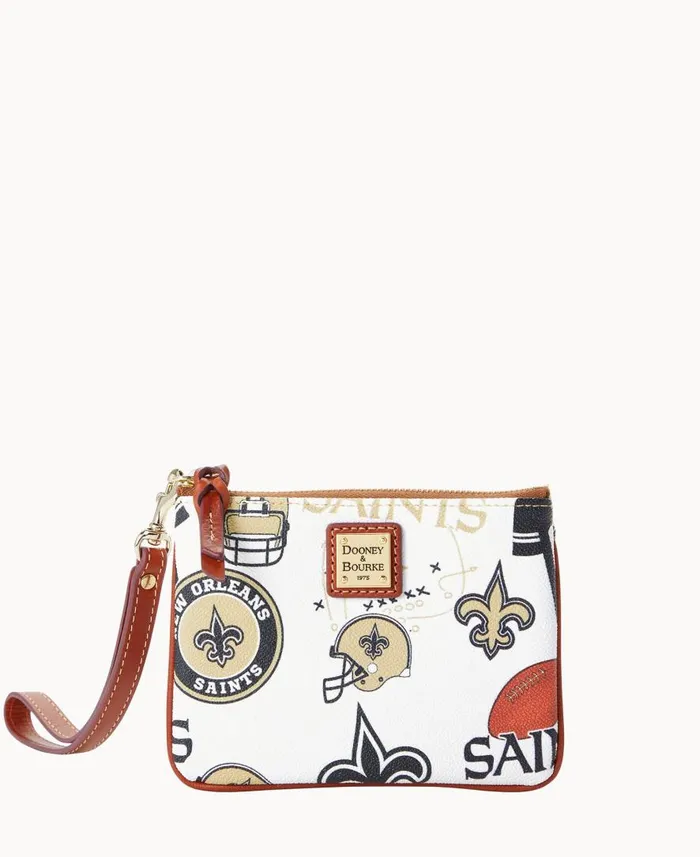 ManWoman NFL Saints Stadium Wristlet Saints Dooney and Bourke Wallets