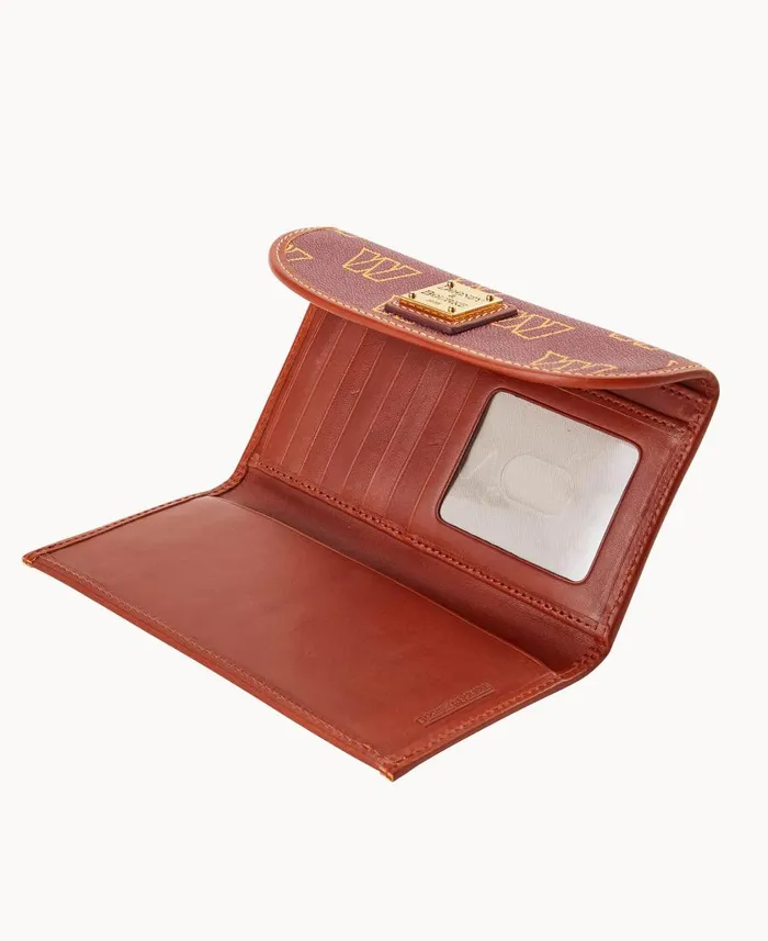ManWoman NFL Washington Continental Clutch Washington Dooney and Bourke Wallets ManWoman NFL Washington Continental Clutch Washington Dooney and Bourke Wallets
