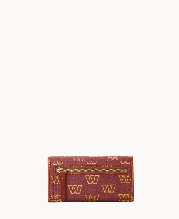ManWoman NFL Washington Continental Clutch Washington Dooney and Bourke Wallets ManWoman NFL Washington Continental Clutch Washington Dooney and Bourke Wallets