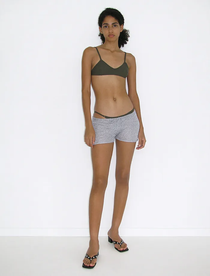 Mardini Top Khaki Women Paloma Wool Swimwear