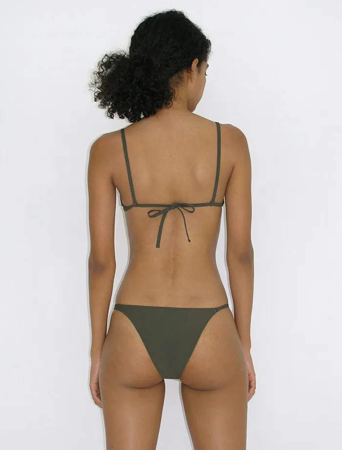 Mardini Top Khaki Women Paloma Wool Swimwear