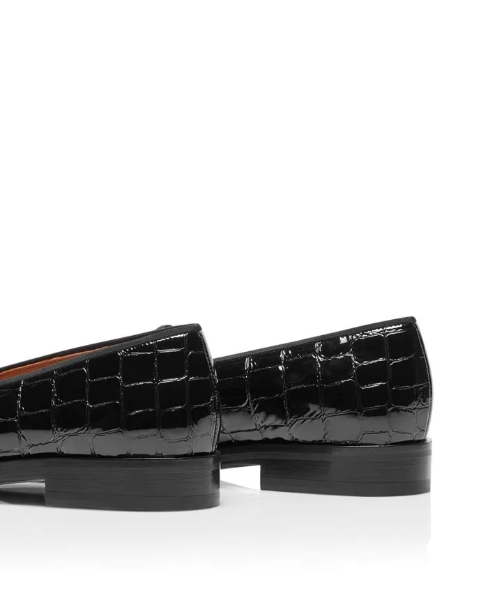 Martin Mocassin Black Women Aquazzura Flats