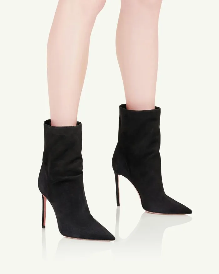 Matignon Bootie 105 Black Women Aquazzura Booties