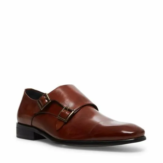 Men039s BEAUMONT COGNAC LEATHER Cognac Leather Steve Madden Dress Men039s BEAUMONT COGNAC LEATHER Cognac Leather Steve Madden Dress
