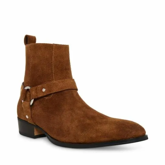 Men039s DASH COGNAC SUEDE Cognac Suede Steve Madden Boots Men039s DASH COGNAC SUEDE Cognac Suede Steve Madden Boots