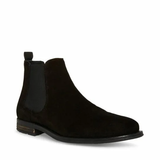 Men039s RICHARD BLACK SUEDE Black Suede Steve Madden Boots Men039s RICHARD BLACK SUEDE Black Suede Steve Madden Boots