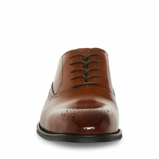 Men039s ZATE TAN LEATHER Tan Leather Steve Madden Dress Men039s ZATE TAN LEATHER Tan Leather Steve Madden Dress
