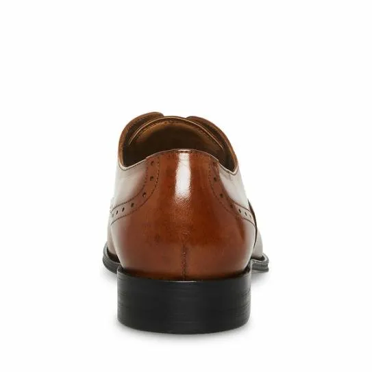Men039s ZATE TAN LEATHER Tan Leather Steve Madden Dress Men039s ZATE TAN LEATHER Tan Leather Steve Madden Dress