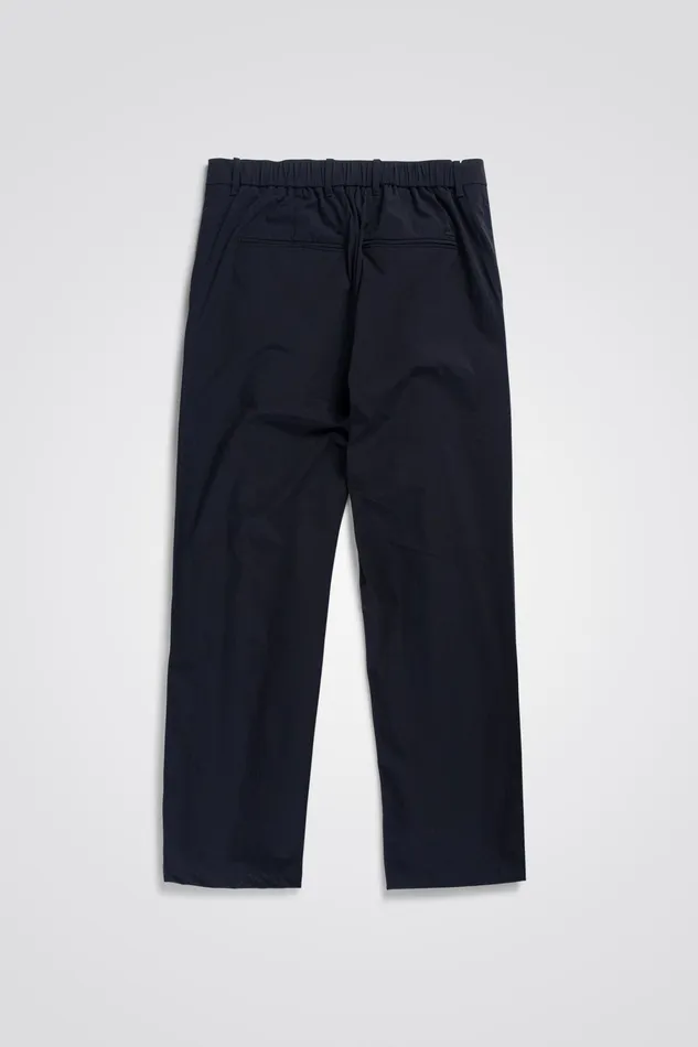 Men Aaren Travel Light Dark Navy Norse Projects Trousers