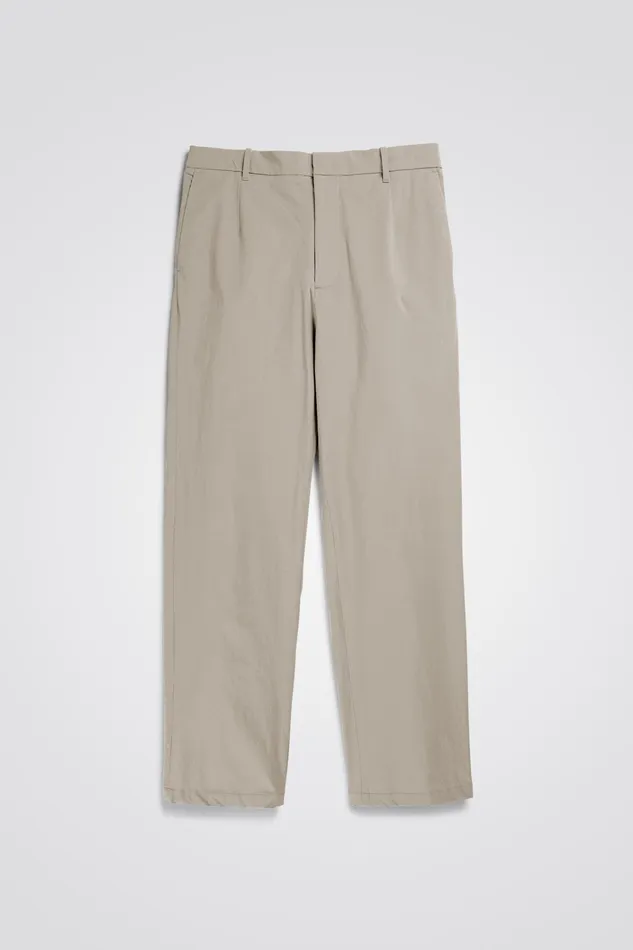 Men Aaren Travel Light Light Khaki Norse Projects Trousers