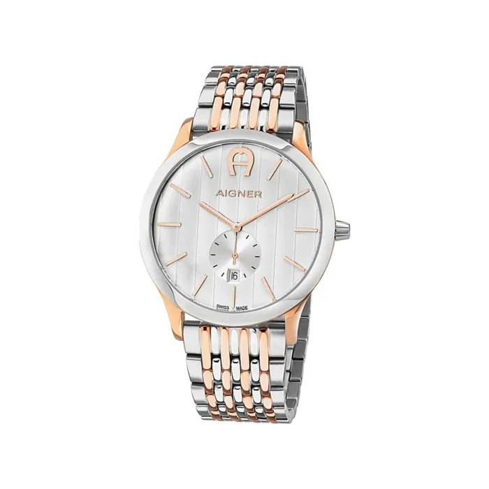 Men Aigner Watches Mens039 Watch Trevisio RosegoldSilber