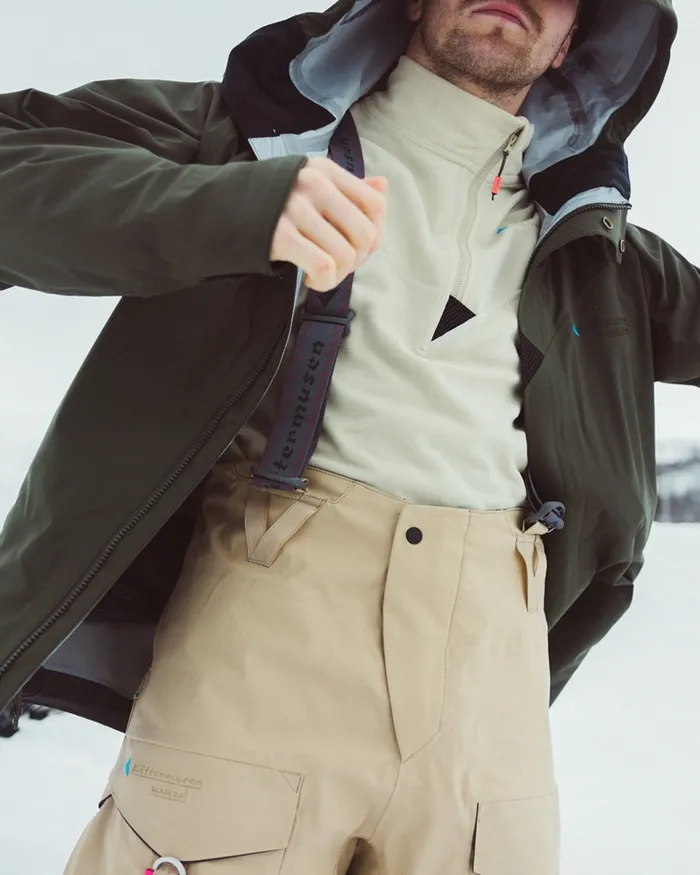 Men Allsvinn Waterproof Cutan Jacket Rosin Green Klttermusen Waterproof Jackets
