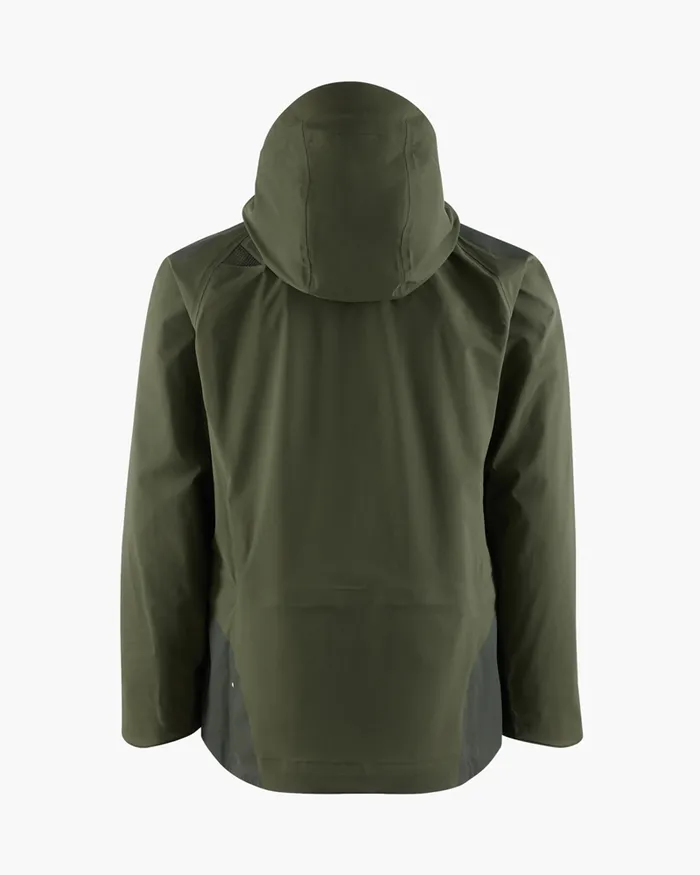 Men Allsvinn Waterproof Cutan Jacket Rosin Green Klttermusen Waterproof Jackets