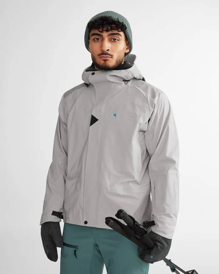 Men Allsvinn Waterproof Cutan Jacket Rosin Green Klttermusen Waterproof Jackets
