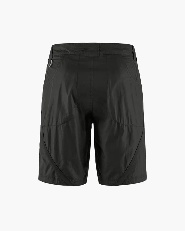 Men Ansur Katla Cotton Shorts Raven Black Klttermusen Shorts