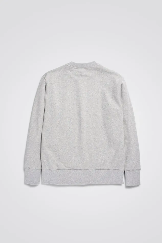 Men Arne Logo Sweat Lightgreymelange Norse Projects Sweatshirts