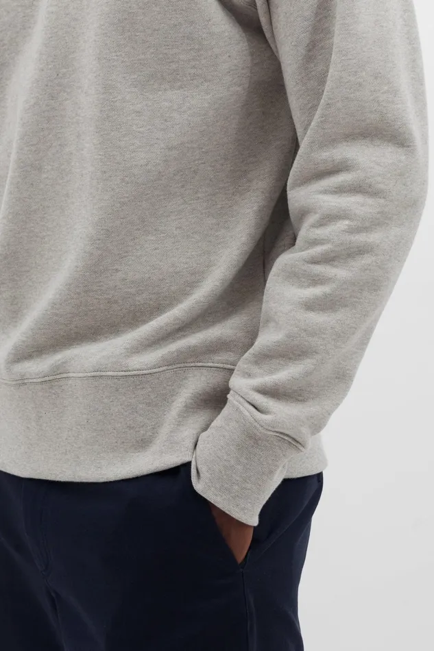 Men Arne Logo Sweat Lightgreymelange Norse Projects Sweatshirts