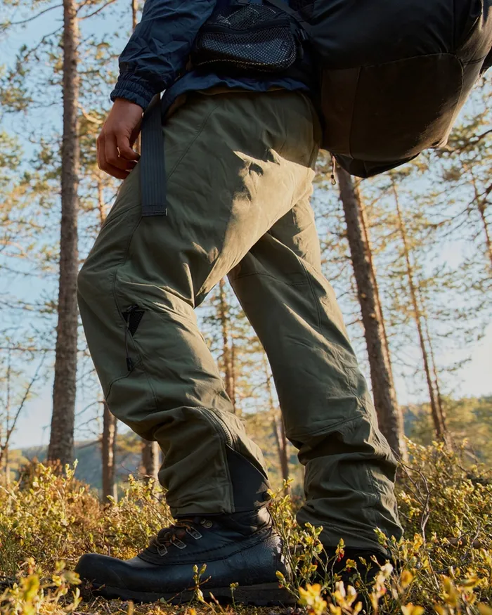 Men Bltor Pants Dusty Green Klttermusen Pants