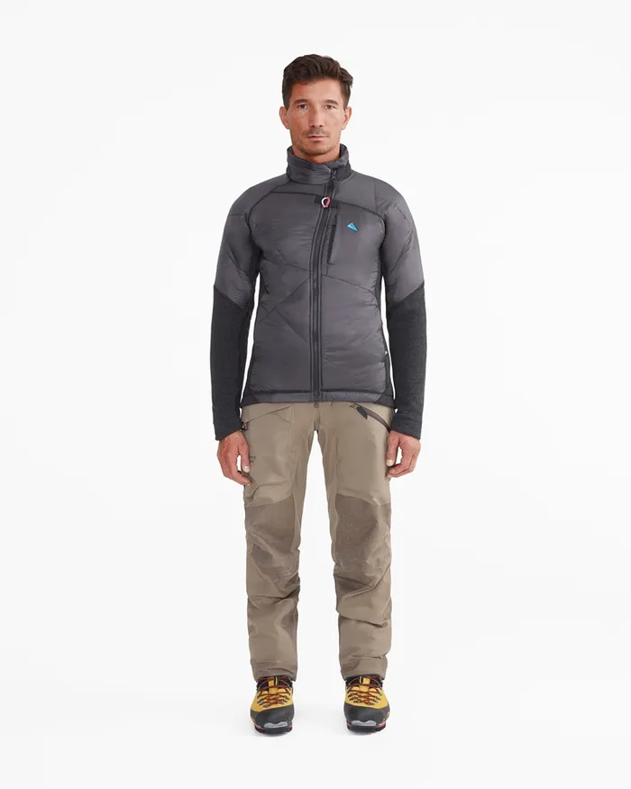 Men Balderin Windblocking Wool Jacket Raven Klttermusen Down and Insulated Jackets