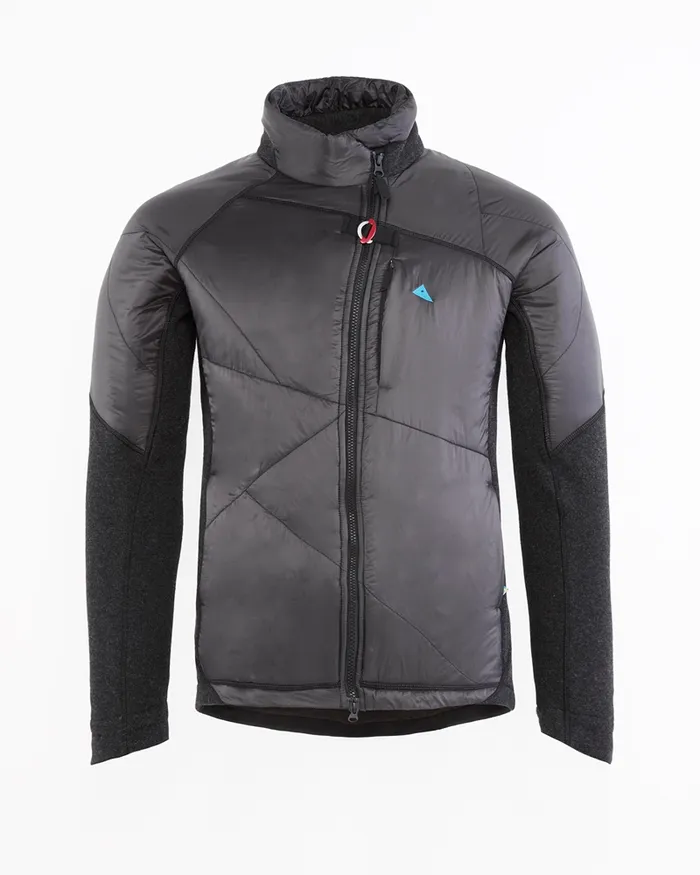 Men Balderin Windblocking Wool Jacket Raven Klttermusen Down and Insulated Jackets