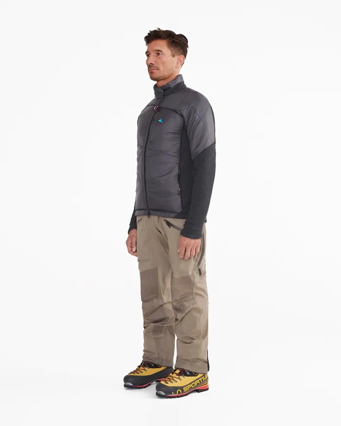 Men Balderin Windblocking Wool Jacket Raven Klttermusen Down and Insulated Jackets