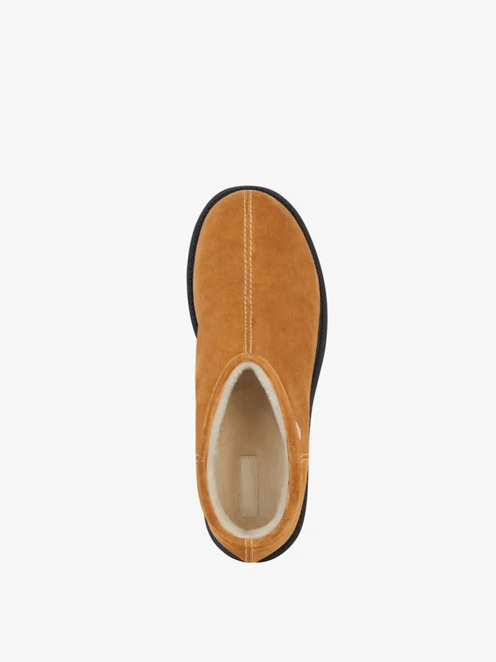 Men Boots and Loafers Givenchy Storm Ankle Boots In Suede And Shearling Beige Camel Men Boots and Loafers Givenchy Storm Ankle Boots In Suede And Shearling Beige Camel