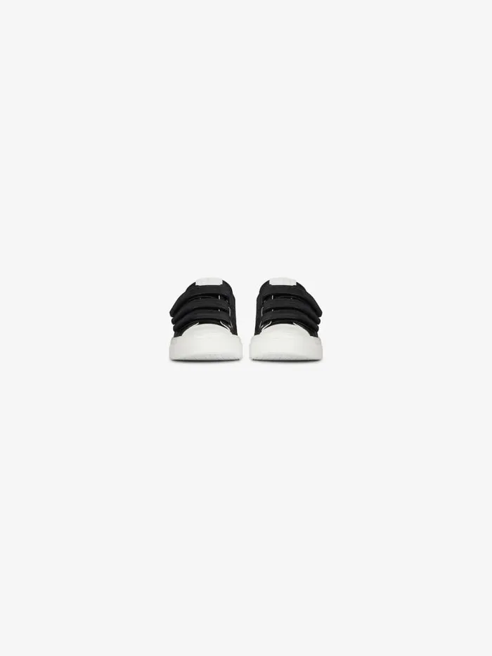 Men Boy 4 To 12 Years Givenchy Sneakers City In 4G Leather Black