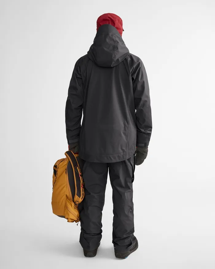 Men Brage 20 Waterproof Shell Jacket Warm Sand Klttermusen Waterproof Jackets