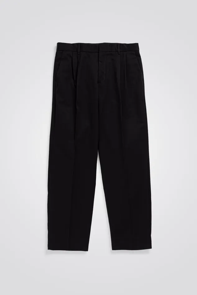 Men Christopher Gabardine Trouser Black Norse Projects Trousers