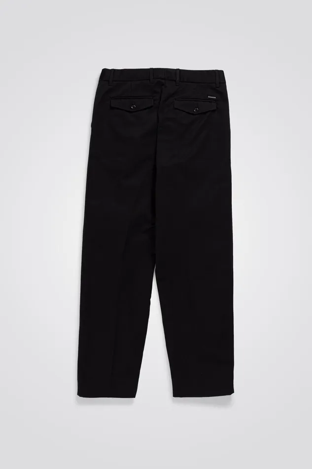 Men Christopher Gabardine Trouser Black Norse Projects Trousers