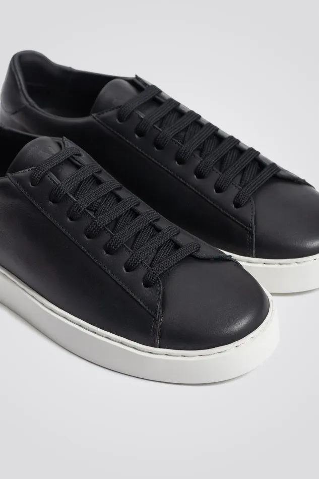 Men Court Sneaker Black Norse Projects Footwear